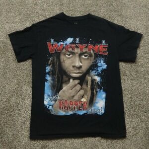 Lil Wayne shirt mens‎ M Best Rapper Alive Black Graphic Tee y2k